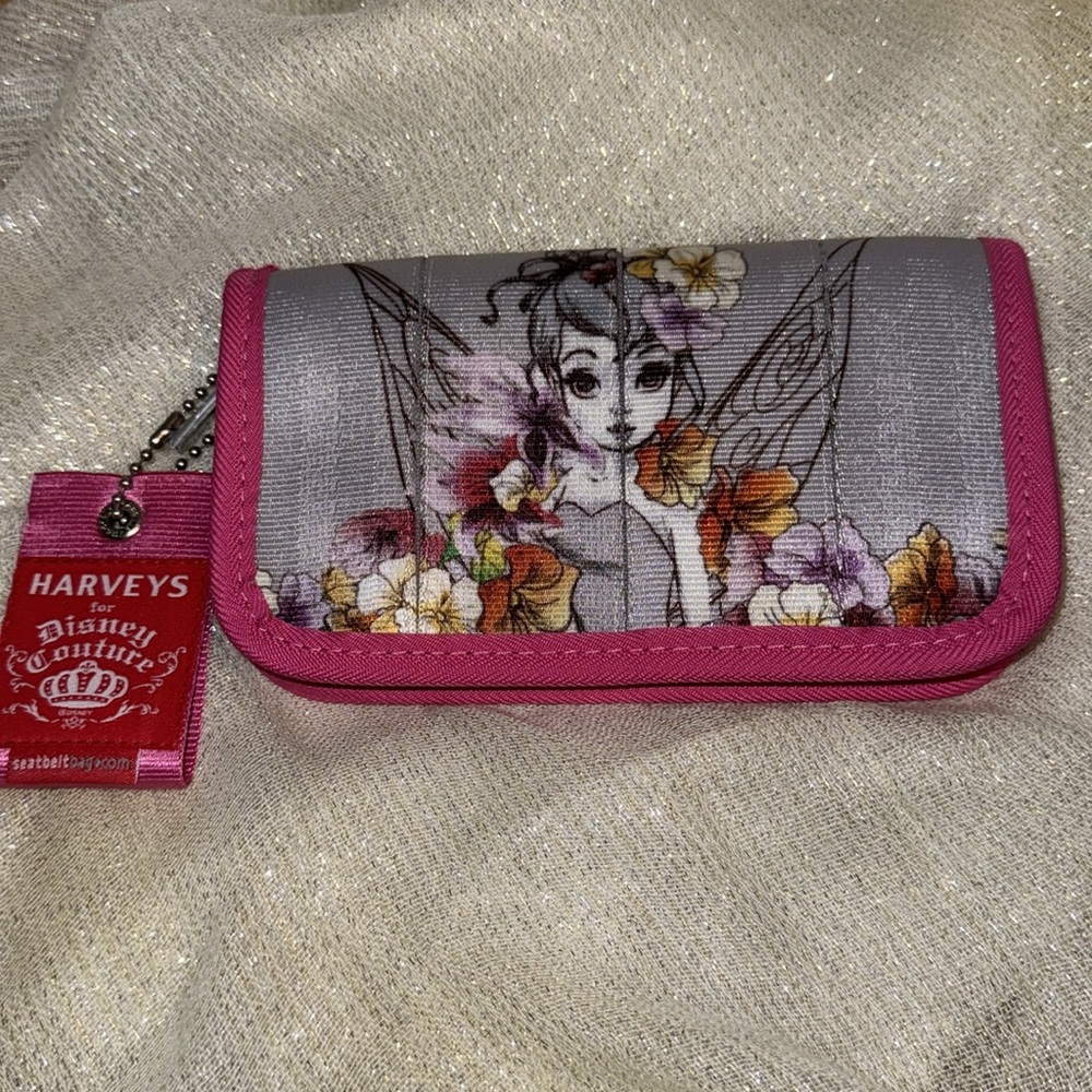 HARVEYS Disney Couture Tinkerbell Wallet NEW